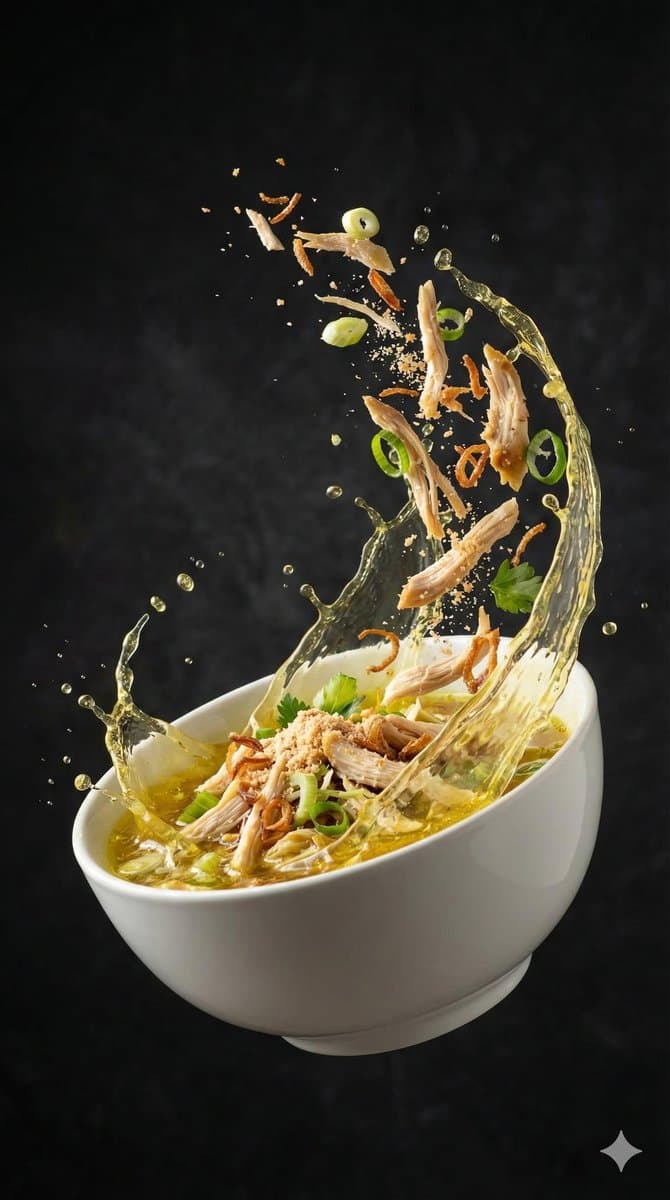 Photography Campaign: Floating Spicy Noodle Bowl Food Shot by @ChillaiKalan__ — image 1 of 4