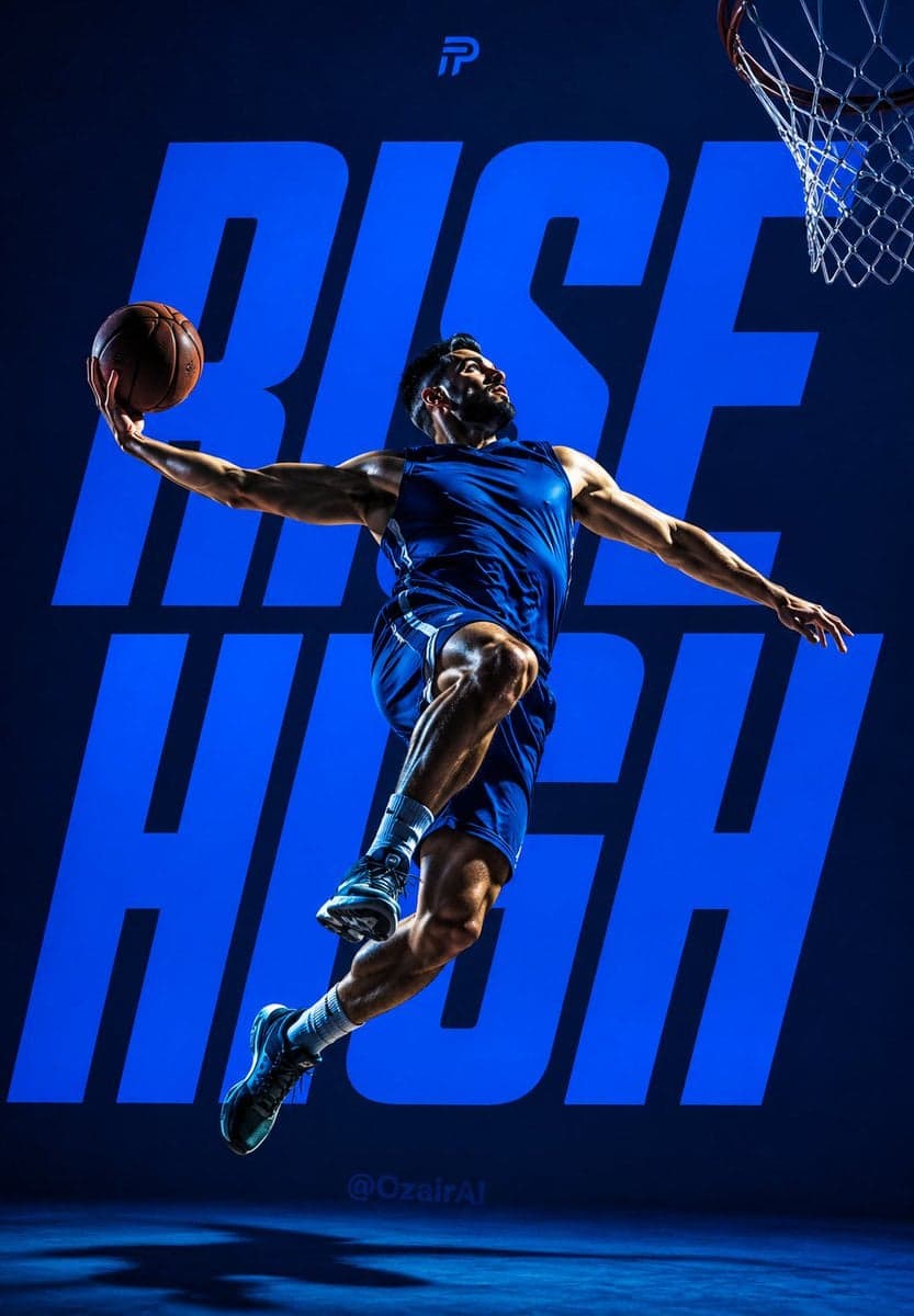 Poster Campaign: Just Begin Athlete Poster by @Ozayrr_irl — image 2 of 2