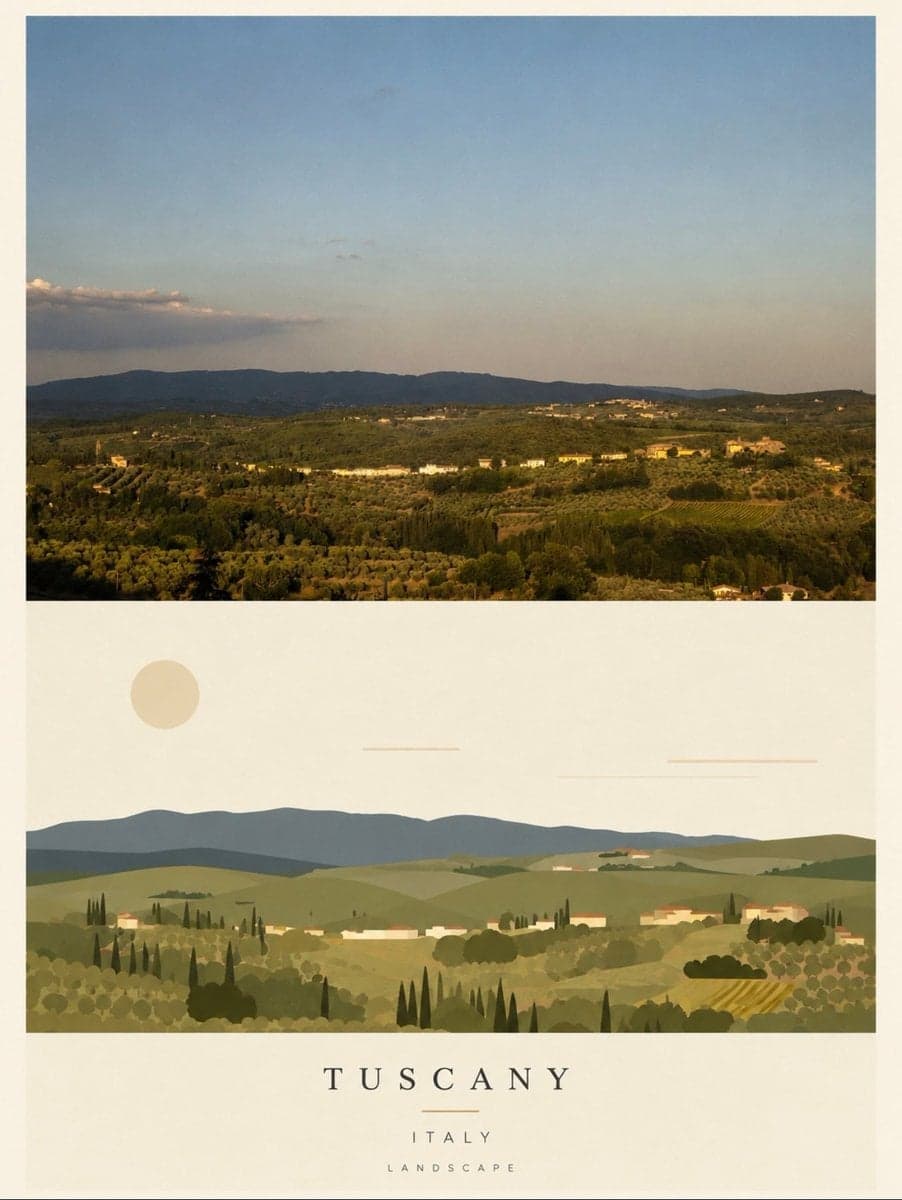 Poster Campaign: Travel Photo to Graphic Poster by @Fer_Cab_Mendi — image 2 of 2