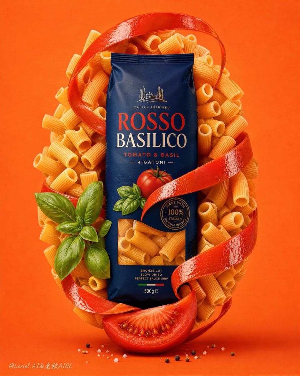 Lemon Pasta Packaging Campaign — image 2 of 2