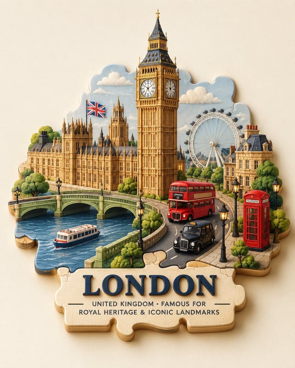 Illustration Campaign: Puzzle Piece City Miniatures by @Naiknelofar788 — image 4 of 4