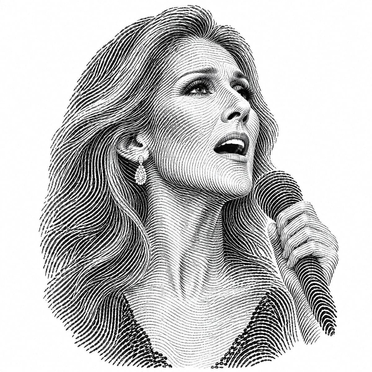 Illustration Campaign: Fingerprint Linework Portrait by @sebatheepan — image 3 of 4