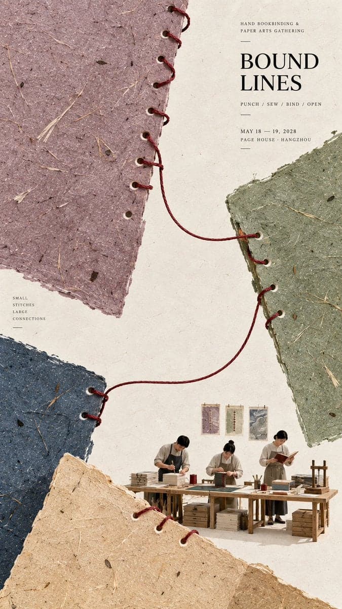 Poster Campaign: Handmade Paper Cultural Poster by @MrLarus — image 4 of 4