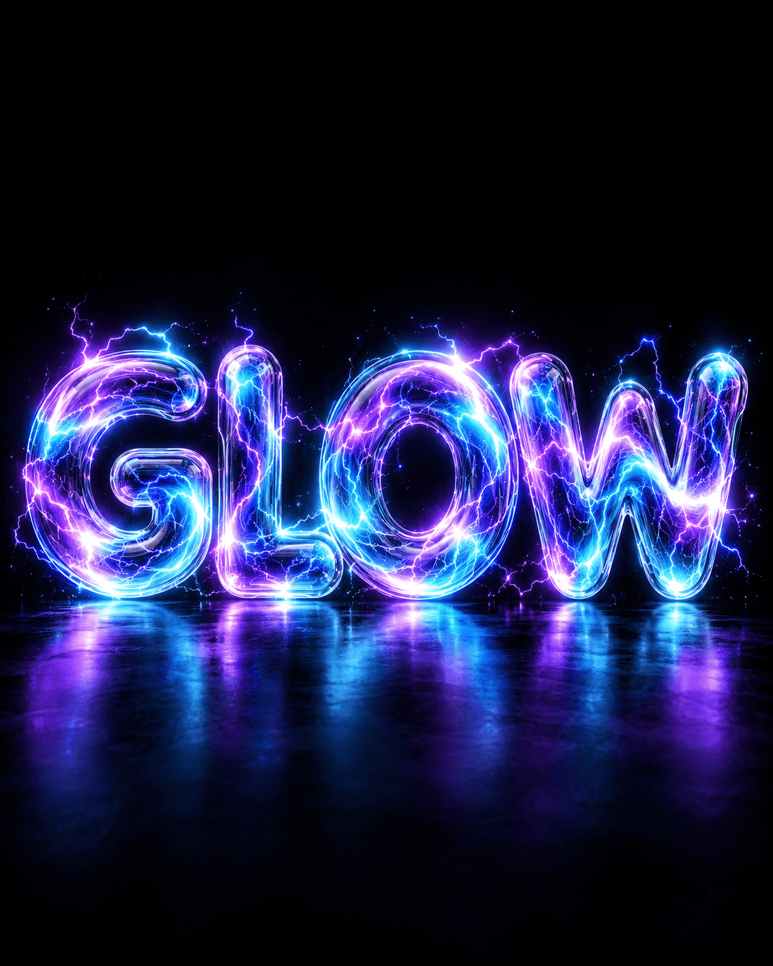 Cinematic Material Typography Study