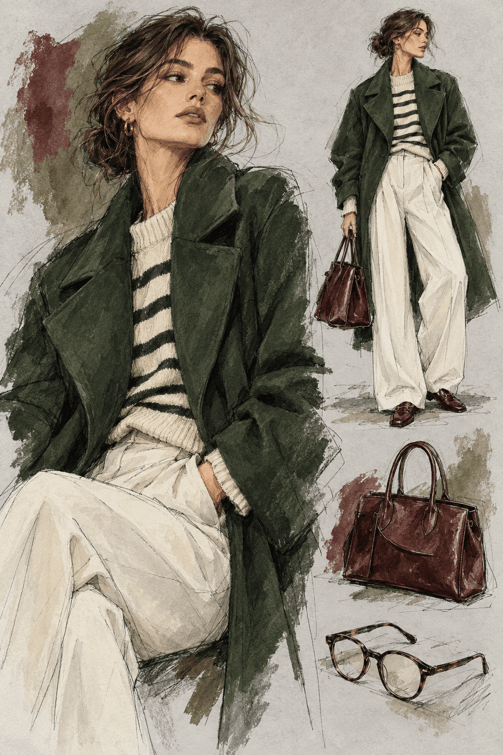 Fashion Ink Editorial Sketch Sheet — image 3 of 3