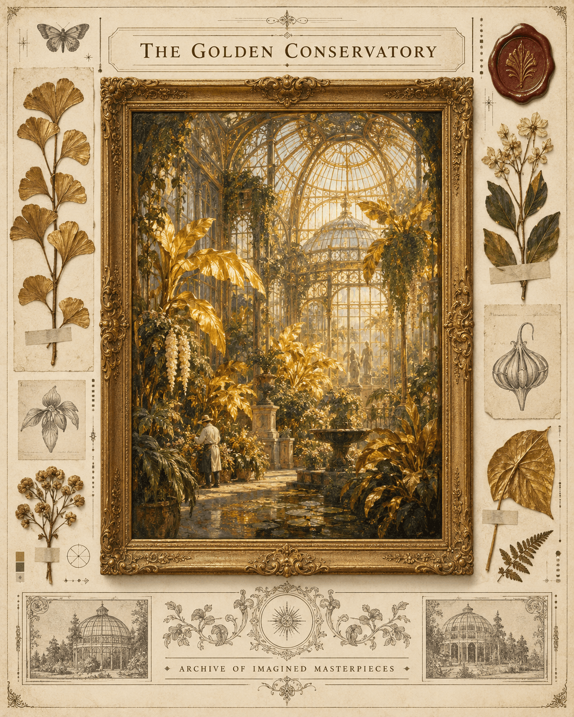 Imagined Masterpiece Archive Poster