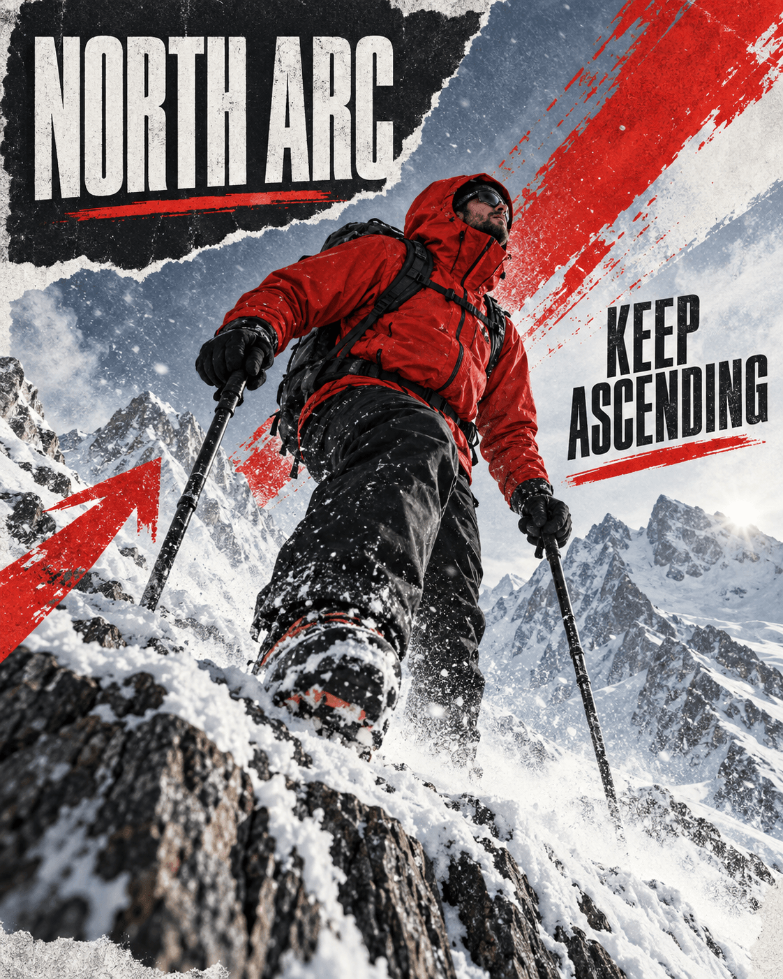 Rugged Outdoor Apparel Poster